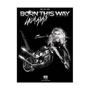  Hal Leonard Lady Gaga Born This Way PVG Songbook 