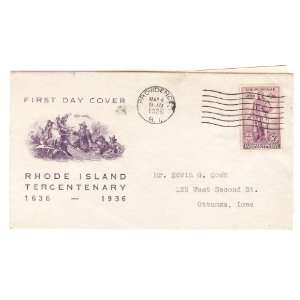   Insurance Co (34) First Day Cover; Merchants Insurance Company