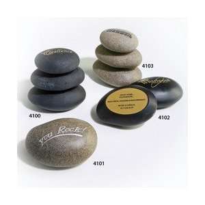  4100.9    Black Stacked Stone Award Musical Instruments