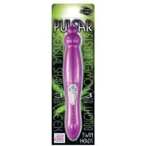  Pulsar twin heads massager purple: Health & Personal Care