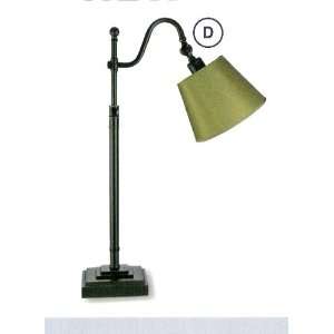  All new item Metal table lamp with fabric shade