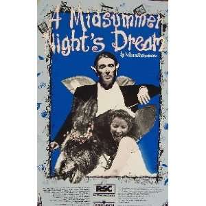   DREAM   ORIGINAL POSTER FROM ROYAL SHAKESPEARE COMPANY PRODUCTION