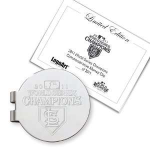  2011 World Series Cardinals Championship Money Clip 