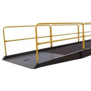 IHS YR HDRL 42 High Handrails with 21 Midrail for Steel Yard Ramp 