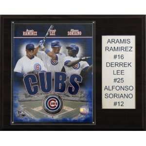   MLB Soriano Lee Ramirez Chicago Cubs Combo Plaques