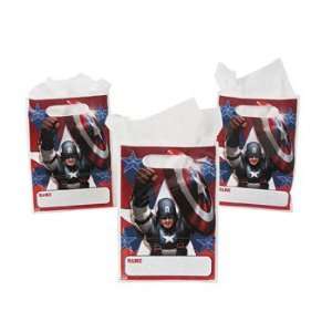 Captain America™ The First Avenger Treat Bags   Party Favor & Goody 