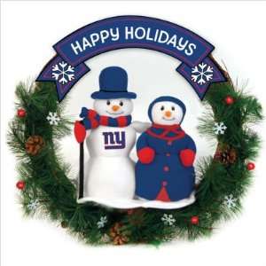  62222 NFL Olde World Wreath   New York Giants: Sports & Outdoors