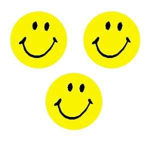   TREND ENTERPRISES INC. STICKER NEON YELLOW SMILES: Everything Else
