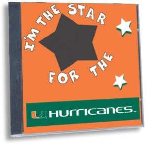 Miami Hurricanes   Custom Football Play By Play CD   (Male):  