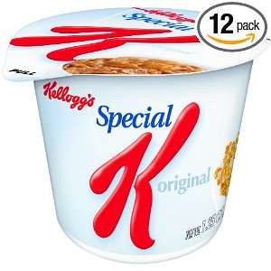Special K Cereal, Original, 1.25 Ounce Cups (Pack of 12):  