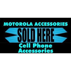  3x6 Vinyl Banner   Cell Phone Accessories Motorola 