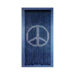  Beaded Curtain: Peace Sign Door Beads: Home & Kitchen