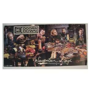  3 Doors Down Poster Band Shot 3Doors Three Seventeen 