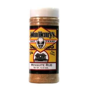 John Henrys Mesquite Rub (Chef, 13.5 oz):  Grocery 