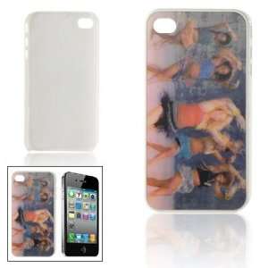  3d Design Dancing Girls Hard Plastic Back Case for Iphone 