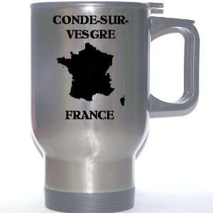  France   CONDE SUR VESGRE Stainless Steel Mug 
