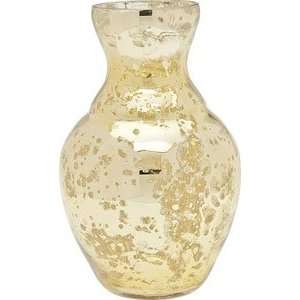  Gold Mercury Glass Vase (classic design): Home & Kitchen