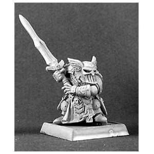  Reaper Miniatures (Logrim, Dwarf Captain 14304) RPG 28mm 