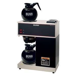  Bunn VPR Black 12 Cup Pourover Coffee Brewer with 1 Upper 