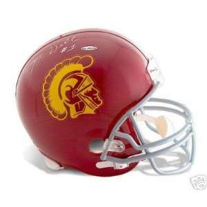   Full Size USC Trojans UDA   Autographed NFL Helmets