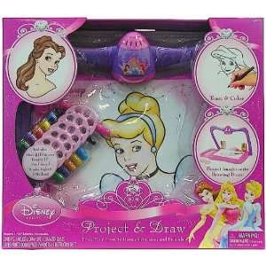  Disney Princess Project & Draw play set: Toys & Games