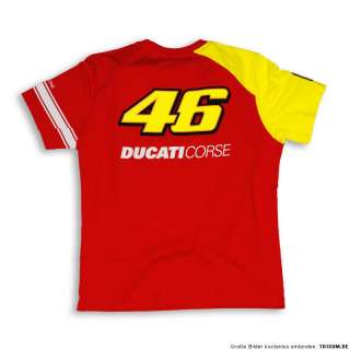 DUCATI Corse Moto GP T Shirt VALENTINO ROSSI D46 Start  