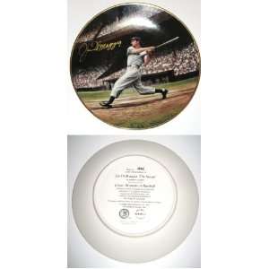  Joe DiMaggio 8 Bradford Plate   MLB Dinner Sets Sports 