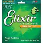 Elixir Nanoweb Light Acoustic Bass Strings 14502 733132145027  