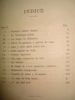 JULIO VERNE  AVENTURAS DE UN NIÑO IRLANDÉS  2 VOL. 1911  