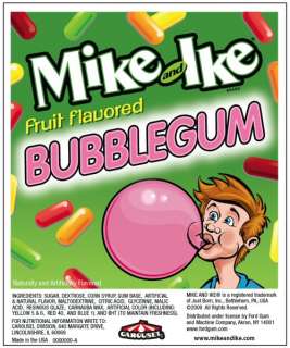 Mike and Ike Bubble Gum  
