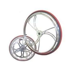 360 SawBlade Wheels   25 x 1   Tire Color: Gray   Without Spinner 