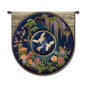  Fine Art Tapestries 3677 WH Cloisonne Lapis   Studios 