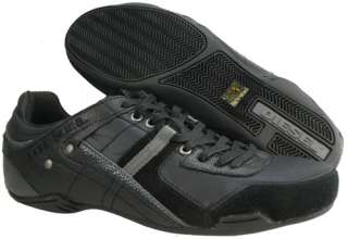 DIESEL Korbin II Mens Shoes Size US 7 EU 39 Black / Grey  