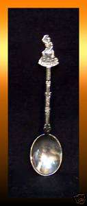 Vintage NASSAU BAHAMAS Silver Plated Souvenir Spoon HOLLAND Spoon 