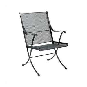  Alexa Dining Arm Chair Finish Midnight Patio, Lawn 