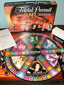 Trivial Pursuit Dvd Snl Edition Parker Brothers Nice  