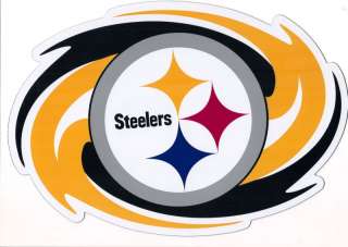 New NFL Pittsburgh Steelers Logo Large Car Magnet 681329824715  