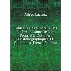   , Et Chimiques (French Edition) Alfred Lacroix Books
