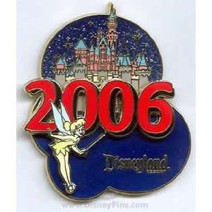 Disney Pin 43400 DLR   Sleeping Beautys Castle 2006 (Tinker Bell) 3d 