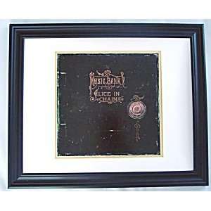   : ALICE IN CHAINS Autographed Framed Signed LP Flat: Everything Else