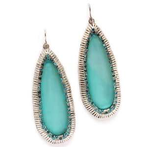 Young & The Restless ~ Nikki Newman ~ Aqua Blue and Silver Dangle Drop 