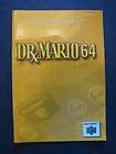 Dr. Mario 64 Instruction Booklet