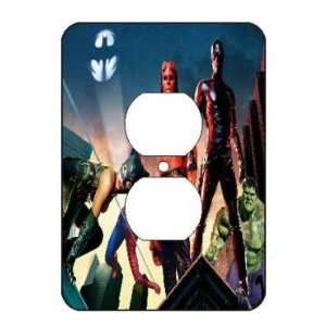  Super Heros Light Switch Outlet Covers 
