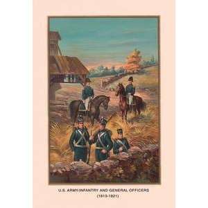   Art U.S. Army and General Officers 1813 1821   02508 5