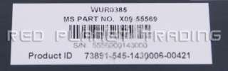 Microsoft Dell Wireless Natural Multimedia Keyboard WUR0385 X09 55569 
