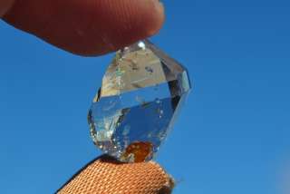 20mm Herkimer diamond quartz crystal (New York) 19.20ct 3.84grams Gem 