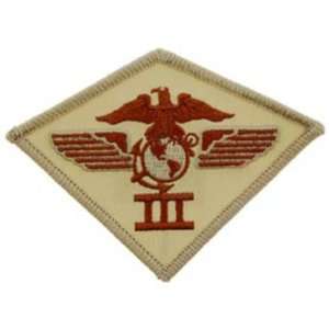  U.S.M.C. 3rd Marine Aircraft Wing Patch Brown 3 Patio 