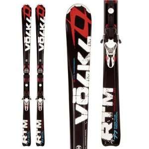  Volkl RTM 77 Skis + 4Motion 11.0 TC Bindings 2012   176 