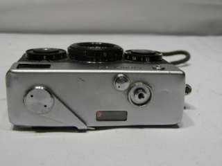 Vintage German Chrome Rollei 35 Zeiss Tessar 3,5/40mm Lens  