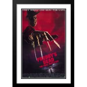 Freddys Dead Final Nightmare Framed and Double Matted 20x26 Movie 